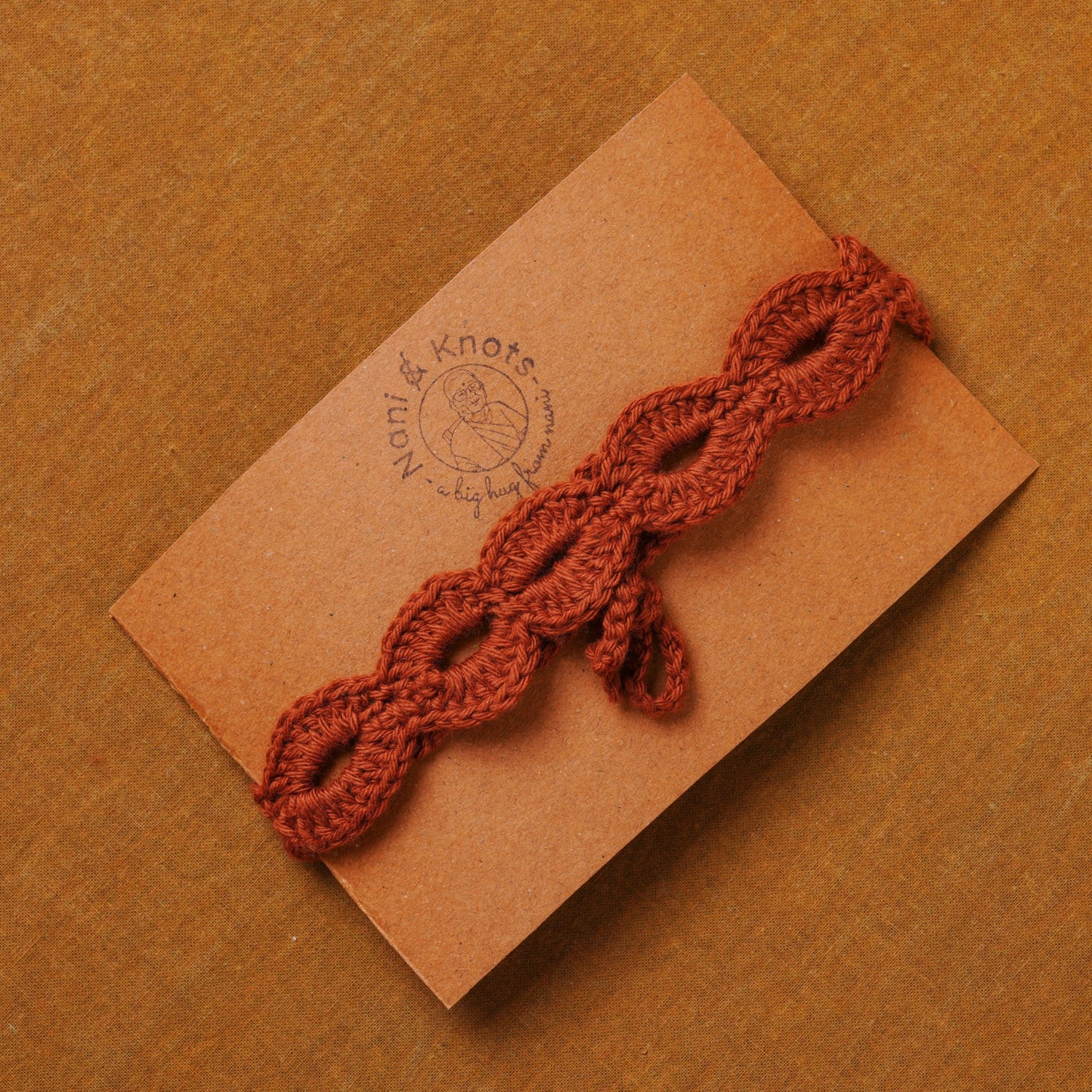 Eyehole Head band BROWN