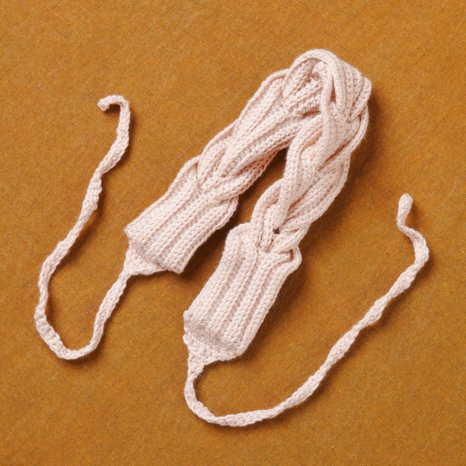 Braided Head band CREAM