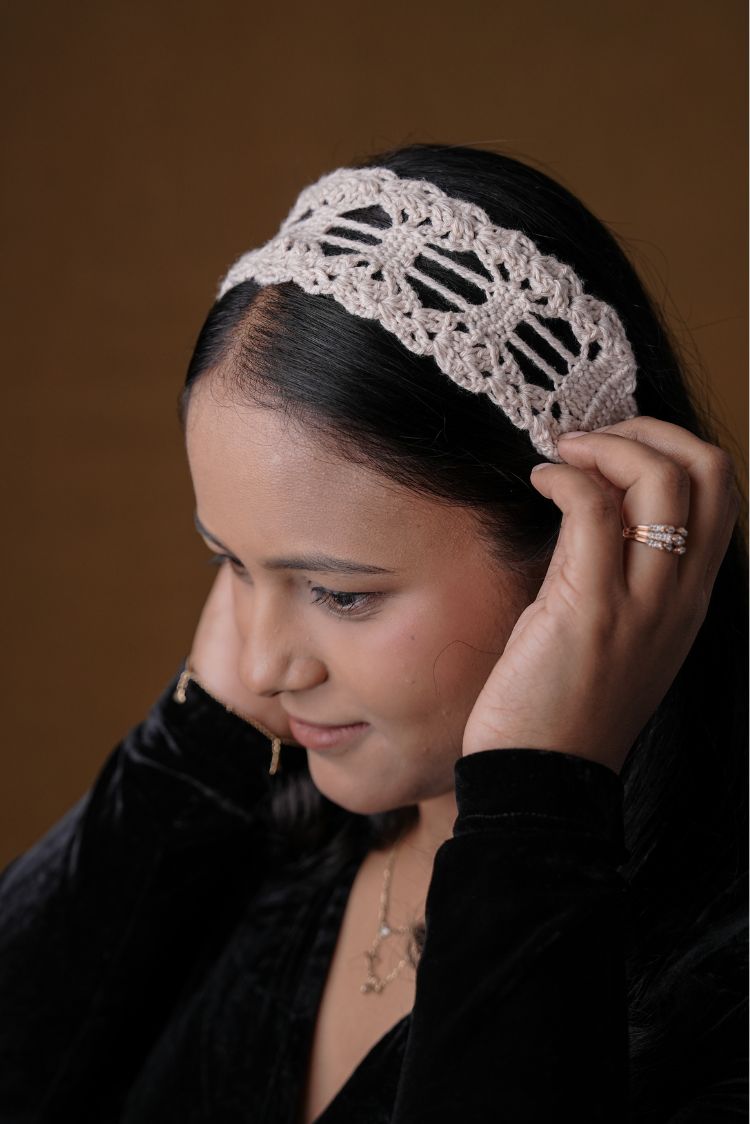 Diadamas Head Band CREAM